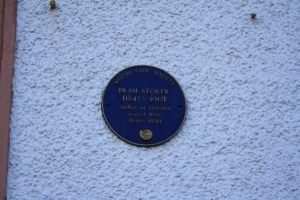 Blue Plaque Bram Stoker